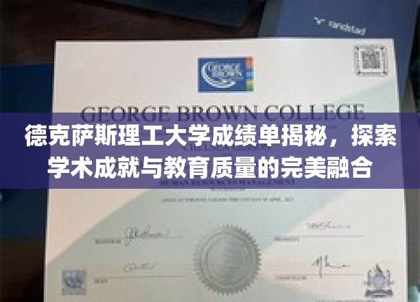 德州理工成就揭秘，探秘学术卓越与教育品质的和谐篇章