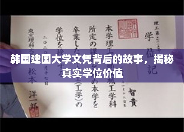 韩国建国大学文凭探秘，揭开学历背后的真实价值面纱