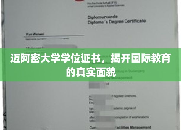迈阿密大学文凭背后，国际教育全景扫描