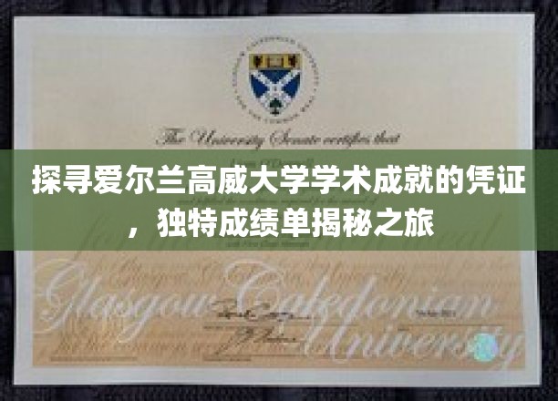 解码高威大学学术密码，一纸成绩单背后的传奇之旅