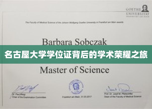 探索名古屋大学学位证，一段璀璨的学术荣耀传奇